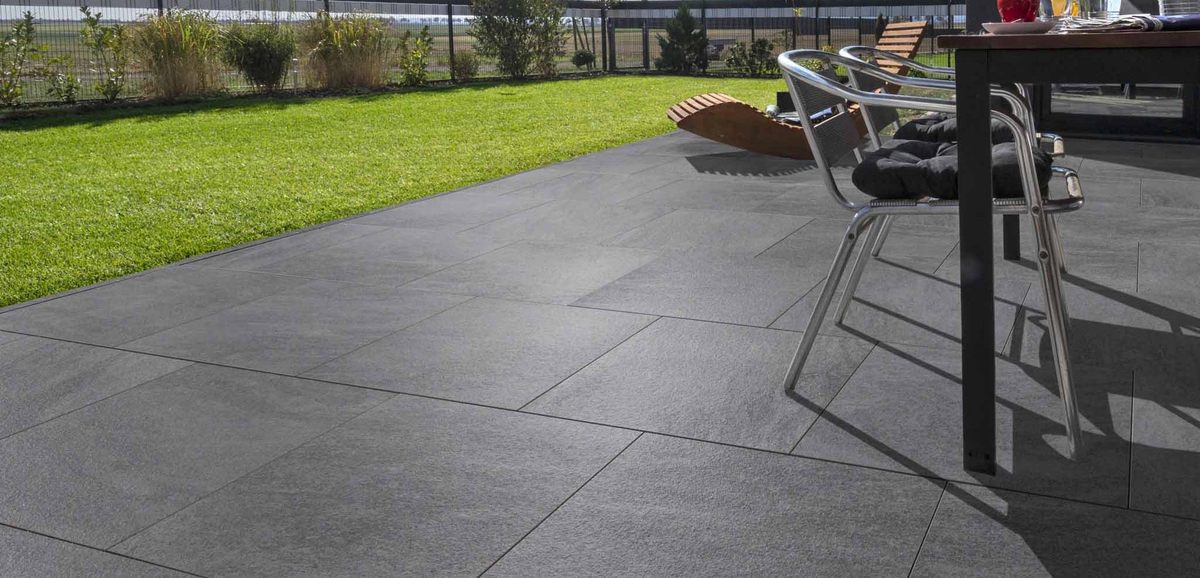 Kann Terrassenplatten Xera BETONPLUS strukturiert in 2 Farben 