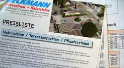 Preisliste Natursteine, Terrassenplatten, Pflastersteine - Bauzentrum Beckmann